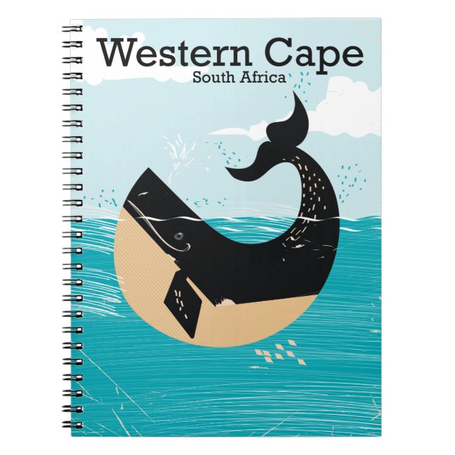 Western Cape South Africa Notebook (Front)
