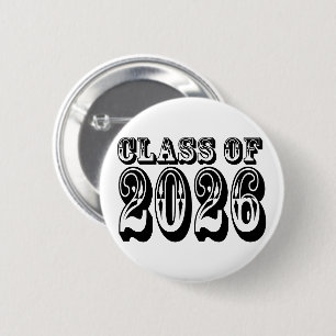 Western Class of 2026 Graduation 2 Inch Round Button