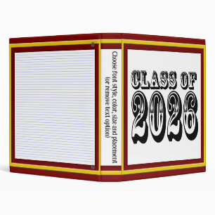 Western Class of 2026 Graduation Binder