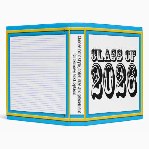 Western Class of 2026 Graduation Binder