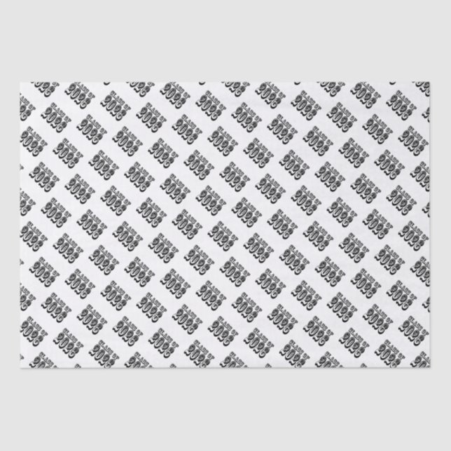 Western Class of 2026 Graduation Tissue Paper (Front)