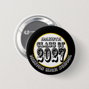 Western Class of 2027 Graduation 2 Inch Round Button