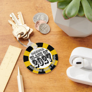 Western Class of 2027 Photo Graduation Keychain
