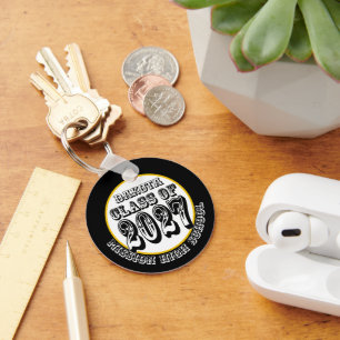 Western Class of 2027 Photo Graduation Keychain