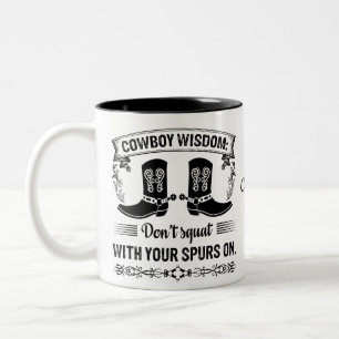 Western Coffee Mug, Personalized Cowboy Mug