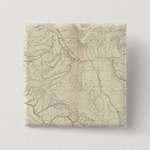 Western Colorado and Part of Utah 2 Inch Square Button