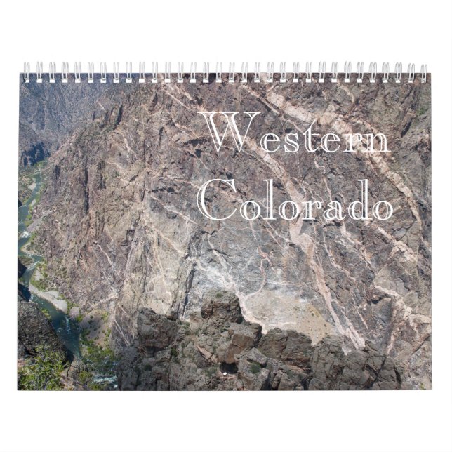 Western Colorado Photo Calendar (Cover)