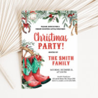 Western Country Boots Christmas Party