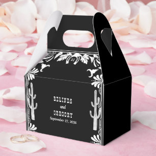 Western Country Cowboy Rustic Wedding Welcome Favor Box