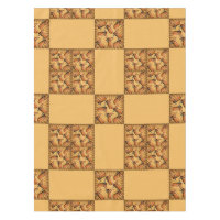 Western Cowboy Boot Block Design Table Cloth