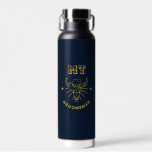 Western Cowboy Bull Skull Logo Vintage Groomsmen Water Bottle<br><div class="desc">Personalized gifts for groomsmen and best man with western cowboy theme. Decorated with cowboy hat with vintage western font. Text and colour are editable using the Design Tool to fit your occasion. Get this customize gift for wedding,  bachelor party,  engagement party or any other special occasions.</div>