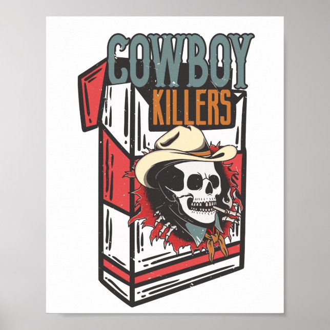 Western Cowboy killers Poster (Front)
