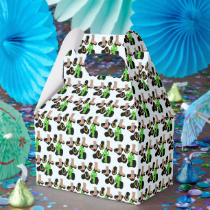 Western Cowboy Rodeo Birthday Favor Box