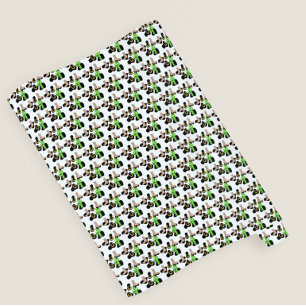 Western Cowboy Rodeo Birthday Wrapping Paper