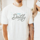 Western Cowboy Rodeo Daddy Custom T-Shirt<br><div class="desc">Looking for the perfect gift for the best Daddy of a little cowgirl or cowboy? This western Rodeo Daddy shirt is the perfect gift for all country lovin' Dads! The unique rope font that says "Rodeo Daddy" is surrounded by sparkling blue stars. Easy to personalize the year. This is a...</div>