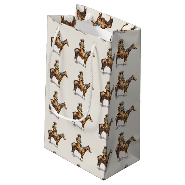 Western Cowboys Gift Bag (Back Angled)