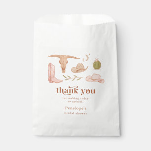 Western Cowgirl Bridal Shower  Favour Bag