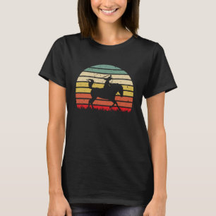 Western Cowgirl Halter Horse Vintage Girl Horse Ri T-Shirt