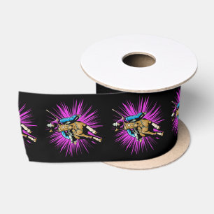 Western Craft Floral Gift Ribbon Barrel Racer Satin Ribbon