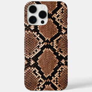 Western Diamondback Rattlesnake Skin iPhone 16 Pro Max Case