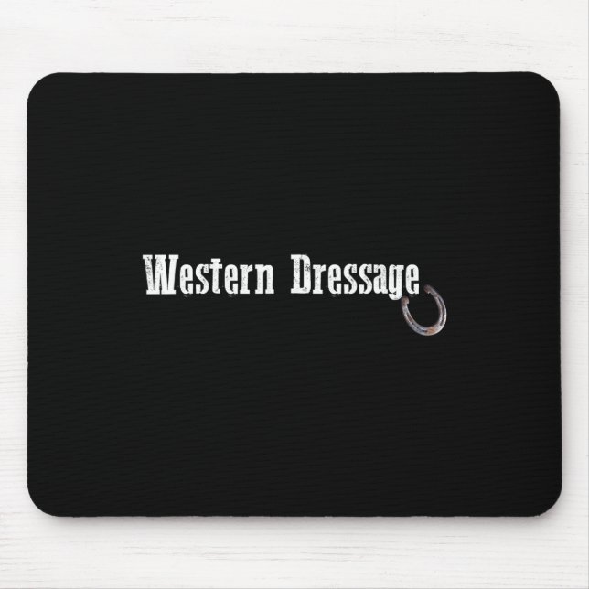 Western Dressage3  Mouse Pad (Front)