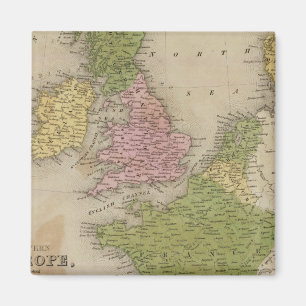 Western Europe Magnet