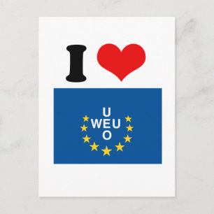 Western European Union Postcard