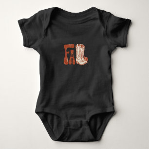 Western Fall Vibes Baby Bodysuit