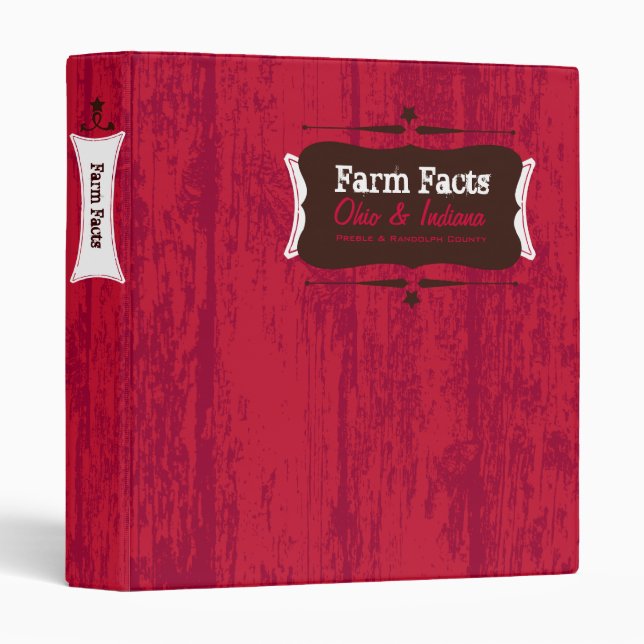 Western Farm Cowboy Binder (Front/Spine)