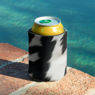 Western Farm Cowhide Can Cooler