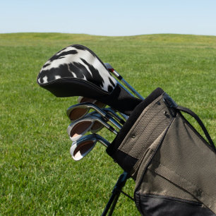 Western Farm Cowhide  Golf Head Cover