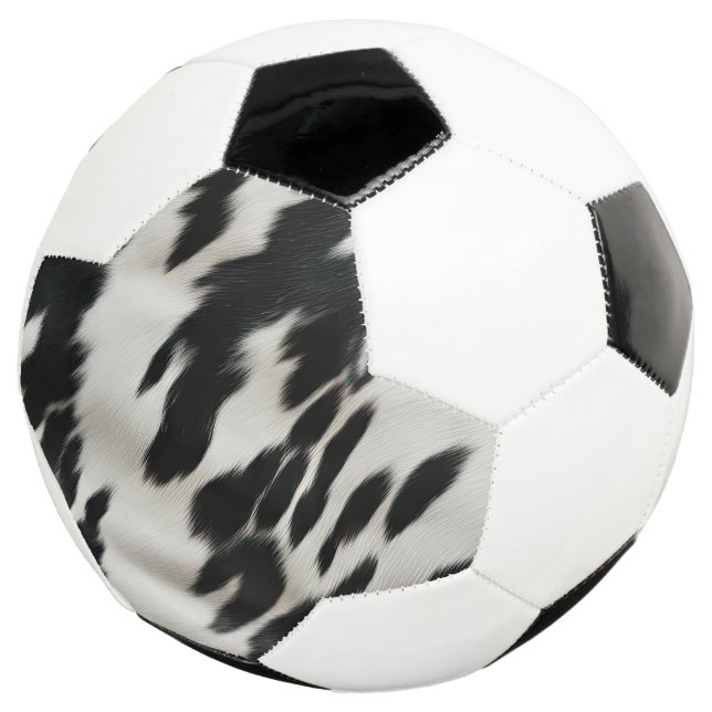Western Farm Cowhide Soccer Ball (Three Quarter)