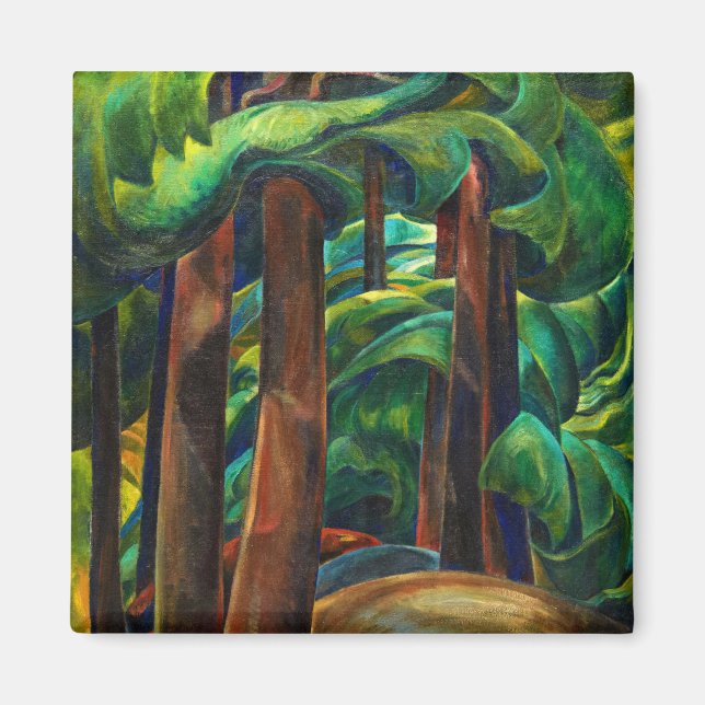 Western Forest, 1931 by Emily Carr Magnet (Front)