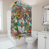 Western Gnome Sunflowers Turquoise Stones
