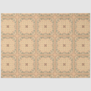 Western Gold Bandana Decoupage Tissue Paper