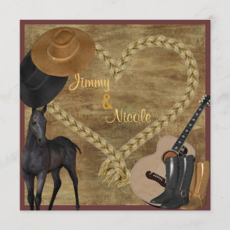 WESTERN GUITAR MULTI PURPOSE INVITATION