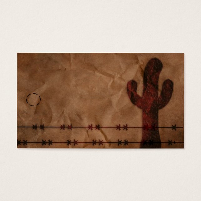 Western Hang Tag (Front)