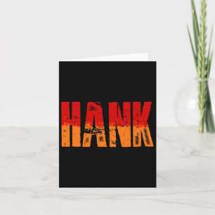 Western Hank Folk Style Line Dancing Country Music Card
