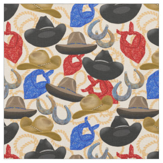 Western Hats and Scarves  Fabric