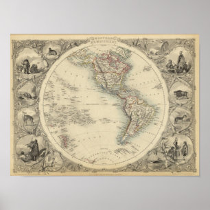 Western Hemisphere 10 Poster