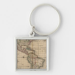 Western Hemisphere 12 Keychain