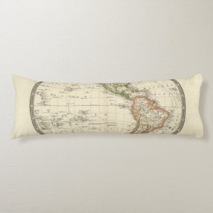 Western Hemisphere 13 Body Pillow