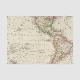 Western Hemisphere 13 Tissue Paper