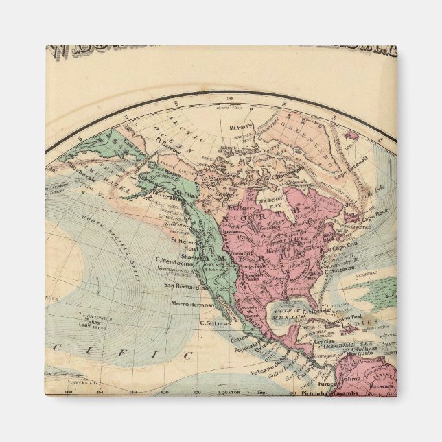 Western Hemisphere 14 Magnet (Front)
