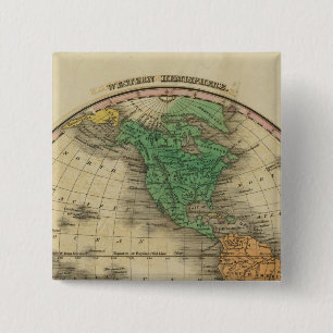 Western Hemisphere 16 2 Inch Square Button
