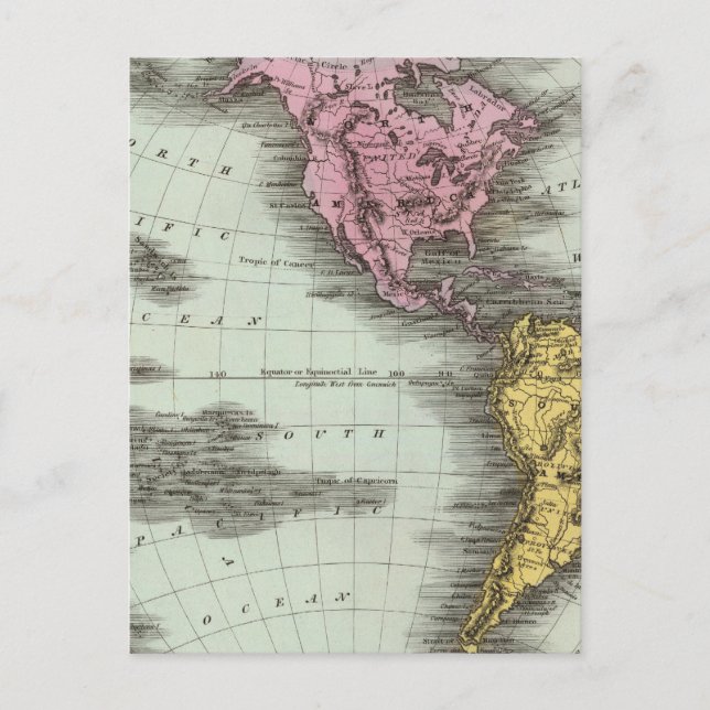 Western Hemisphere 18 Postcard (Front)