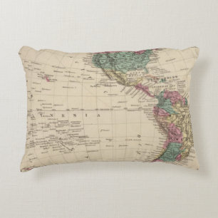 Western Hemisphere 2 Accent Pillow