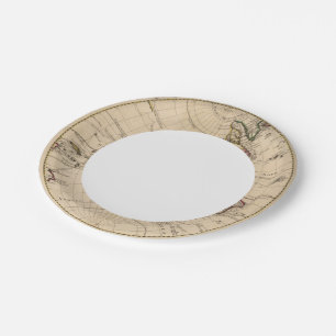 Western Hemisphere 3 Paper Plate