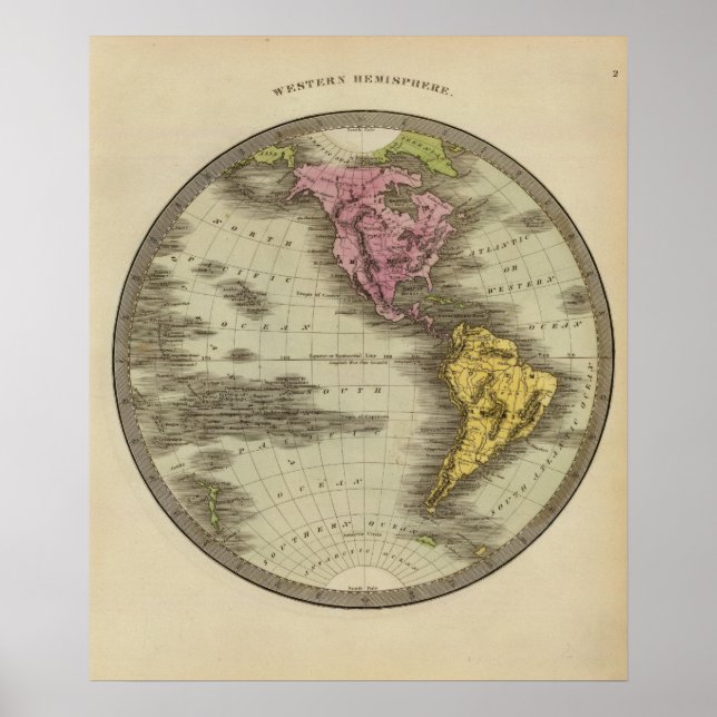 Western Hemisphere 3 Poster (Front)