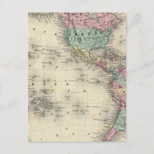 Western Hemisphere 4 Postcard